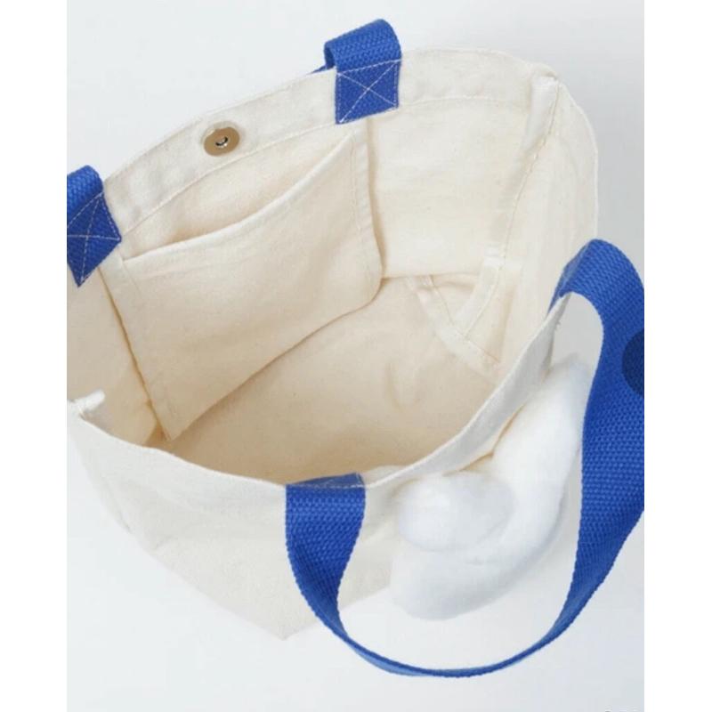 花點甜-（請先私訊詢問）日本Miffy米飛70週年紀念大臉絨毛造型手提袋肩背袋/束口袋/零錢包/收納包-細節圖7