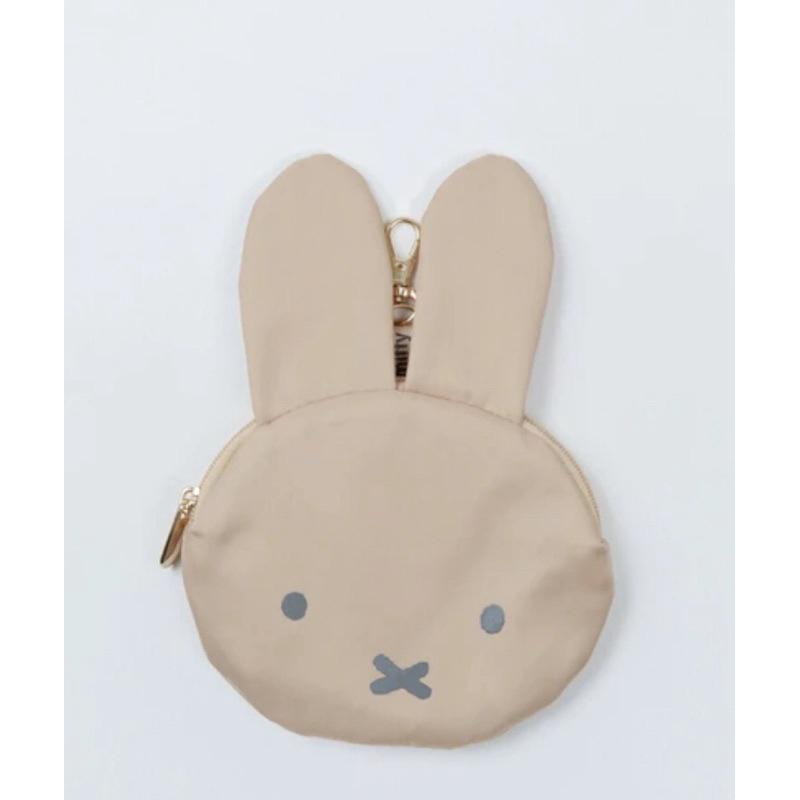 花點甜-（請先私訊詢問）日本Miffy米飛70週年紀念大臉絨毛造型手提袋肩背袋/束口袋/零錢包/收納包-細節圖8