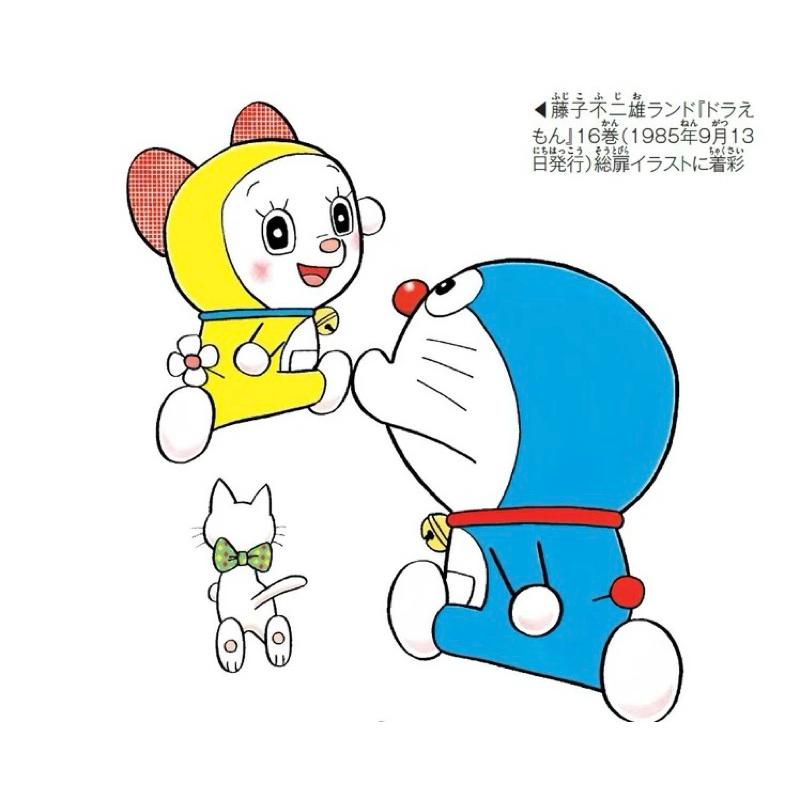 花點甜-現貨 日本藤子F不二雄90週年紀念商品 哆啦A夢妹妹-哆啦美 絨毛站立娃娃  /收藏玩偶 /生日禮物-細節圖7