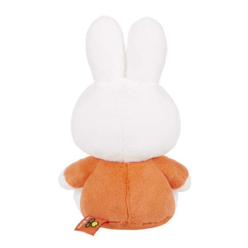 花點甜-（請先私訊詢問）日本Miffy米飛兔橘色小圓領柔軟絨毛娃娃27公分/絨毛擺飾 生日禮物 收藏玩偶 喬遷祝福禮物-細節圖3