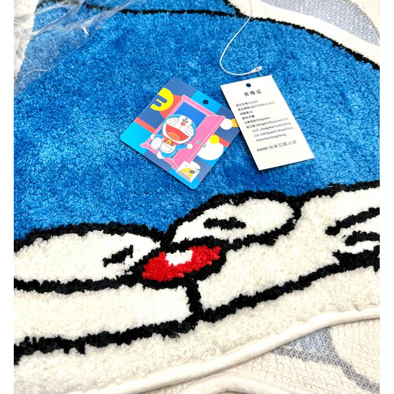 花點甜-現貨 正版DORAEMON & FRIENDS 巡迴特展-壓扁液體哆啦A夢造型地墊-細節圖2