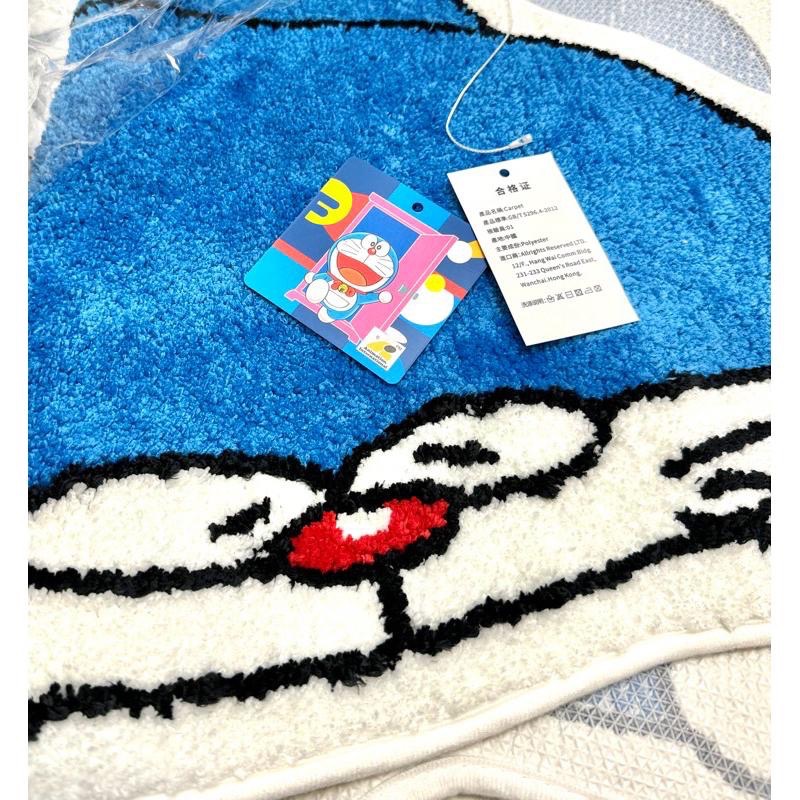 花點甜-現貨 正版DORAEMON & FRIENDS 巡迴特展-壓扁液體哆啦A夢造型地墊-細節圖2