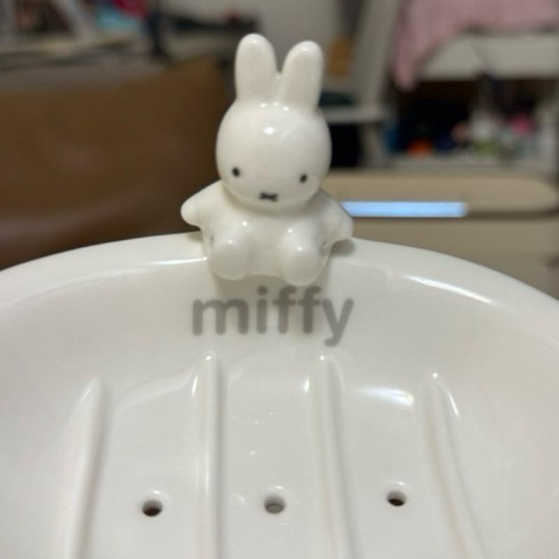 花點甜-現貨 Miffy米飛 陶瓷米菲肥皂盒/浴室系列/肥皂收納-細節圖6