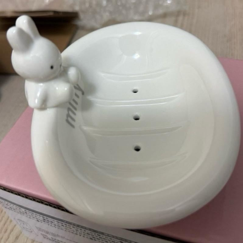 花點甜-現貨 Miffy米飛 陶瓷米菲肥皂盒/浴室系列/肥皂收納-細節圖7