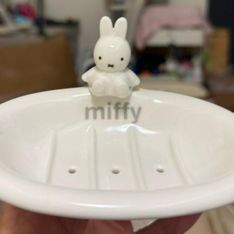 花點甜-現貨 Miffy米飛 陶瓷米菲肥皂盒/浴室系列/肥皂收納-細節圖9
