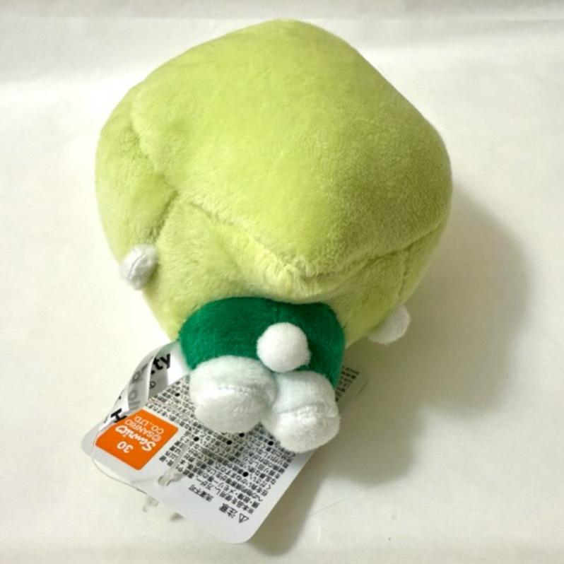 花點甜-現貨 大阪世博日本館限定-黃綠色綠藻Hello Kitty娃娃吊飾/玩偶收藏-細節圖4