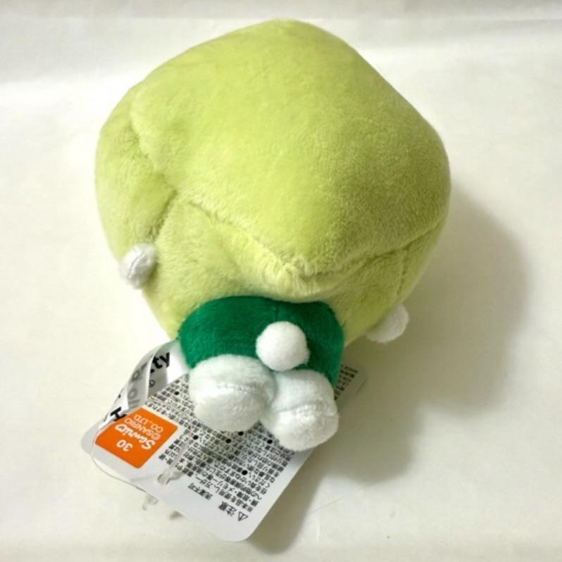 花點甜-現貨 大阪世博日本館限定-黃綠色綠藻Hello Kitty娃娃吊飾/玩偶收藏-細節圖4