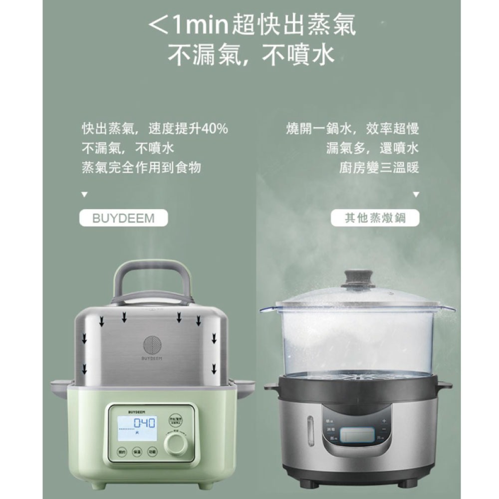 BUYDEEM北鼎多功能蒸燉鍋 台灣官方公司貨 G561/A500(5L)/A501(10L)-細節圖4