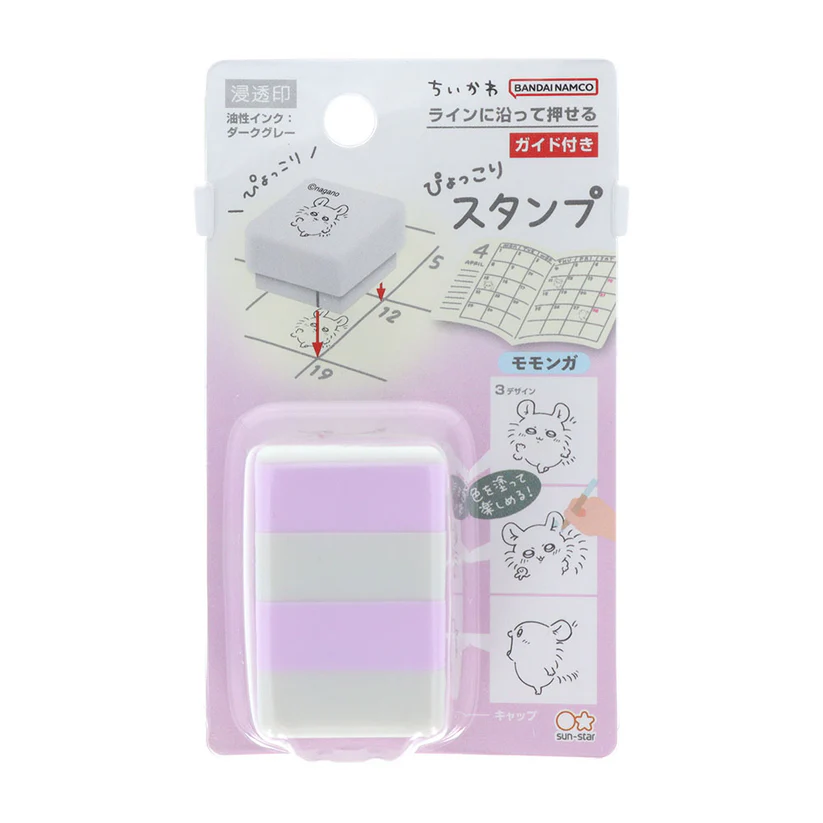 頑瘋樂.現貨︱SUN-STAR 吉伊卡哇 PIKKORI 三層連續印章 吉伊卡哇 烏薩奇 小八貓 小桃 連續章-規格圖1