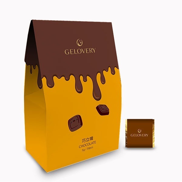 【現貨】Gelovery 巧立孅70%法芙娜機能巧克力『 30片/盒 』(全素）EXP：2027.08.03-細節圖2