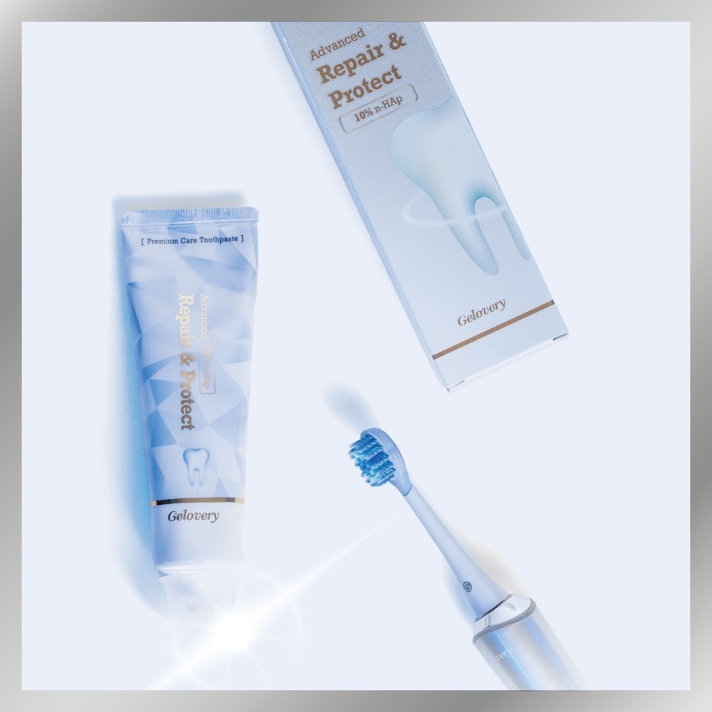 【現貨】Gelovery n-HAP 10%頂級護理牙膏 100g（無氟）EXP：2029.08.03-細節圖3