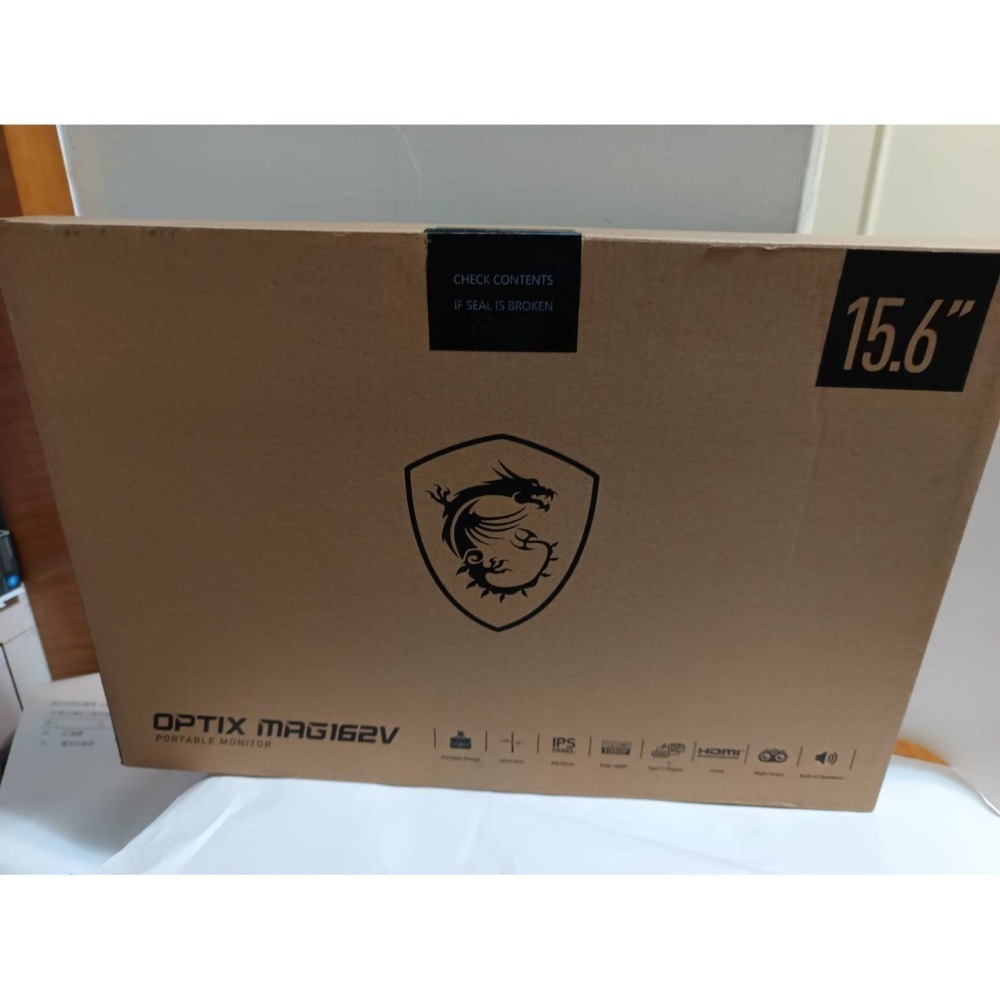 全新正品 -MSI 微星 Optix MAG162V 可攜帶式螢幕 15.6吋 IPS FHD 螢幕-細節圖2