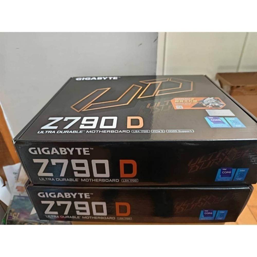 每1台出售 :Gigabyte技嘉 Z790 D DDR5 主機板 ATX 12/13代 1700腳位 INTEL-細節圖2
