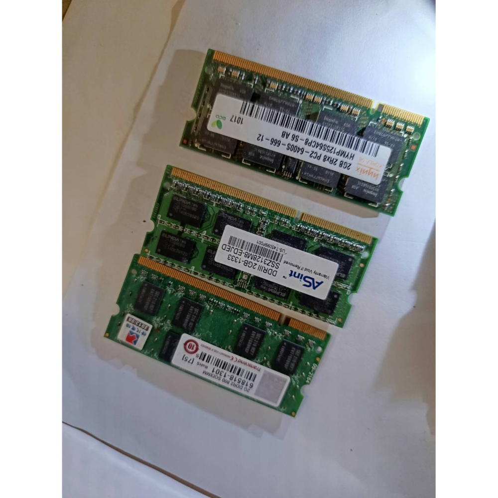(3條 )－－－出清 －－－二手 筆電用    DDR2   2GB  記憶體-細節圖2