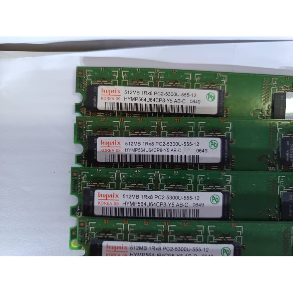 每2條出售－出貨－二手  Hynix Memory 512MB  PC2-5300（DDR2-667)-細節圖3