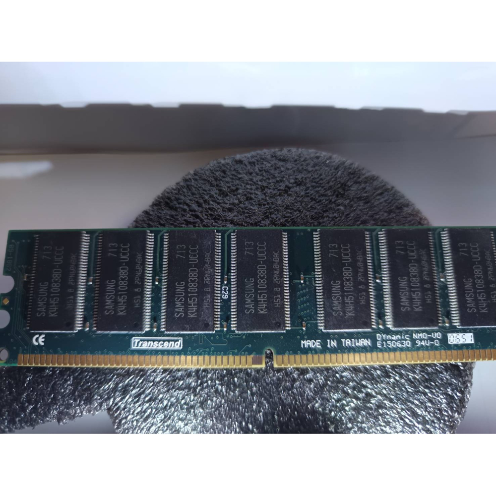 二手 －－－創見 Transcend DDR 400 1GB 桌機記憶體 (原廠終生保固)-細節圖2