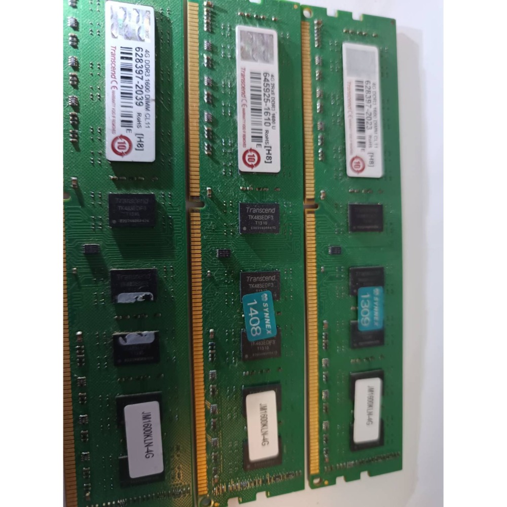 每1條出售 : 二手  桌上型電腦  創見 4GB  DDR3 1600  雙面 桌電 記憶體-細節圖2