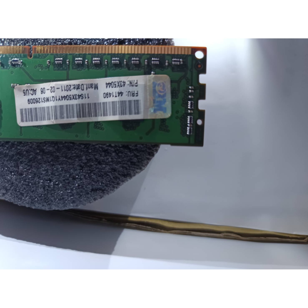 中古   IBM 1G DDR3-1333 1Rx8 伺服器記憶體  43X5044    44T1490-細節圖2