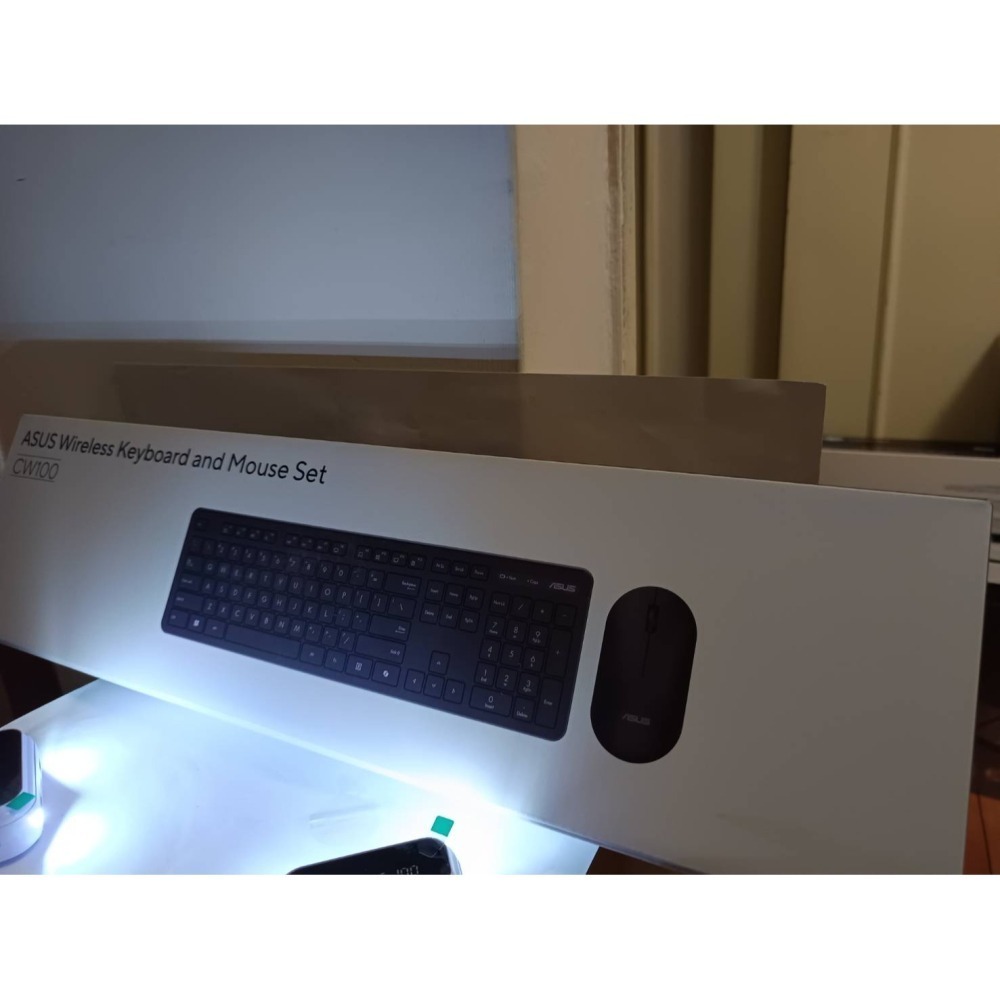 ASUS 華碩原廠 CW100 無線鍵盤滑鼠組-細節圖2