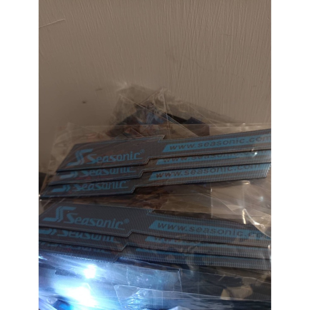 出貨3包=12條-一包3個-SeaSonic 海韻 魔鬼氈 綁帶 電線束帶 整線帶 理線帶 粘扣帶-細節圖3