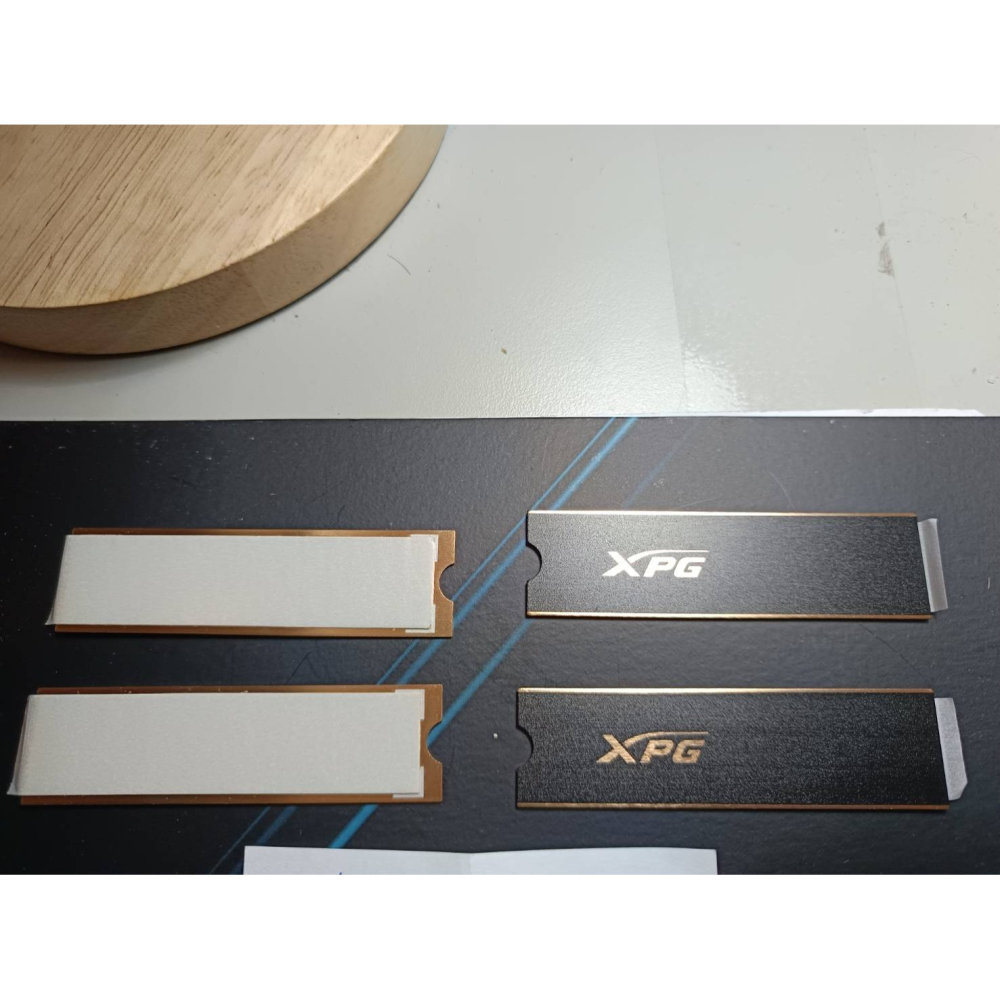 每1片出貨- 台灣公司貨- M.2 2280 SSD M.2 固態硬碟 散熱器 散熱片 適用於 M.2 2280－－－黑-細節圖2