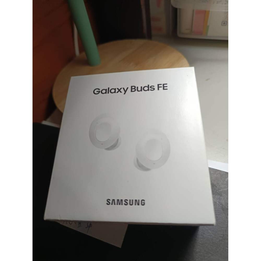 贈品-用不到出清!!  Samsung Galaxy Buds FE SM-R400 真無線藍牙耳機 奶油白-細節圖2