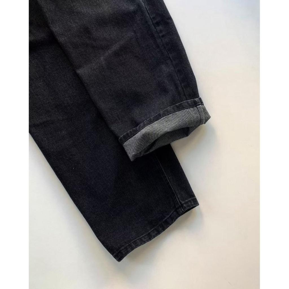 【FHICS】現貨 正韓 韓版 水洗 落地 寬褲 牛仔褲 長褲 有品質 韓國設計 韓國製造 男裝褲 女裝褲 褲子-細節圖5