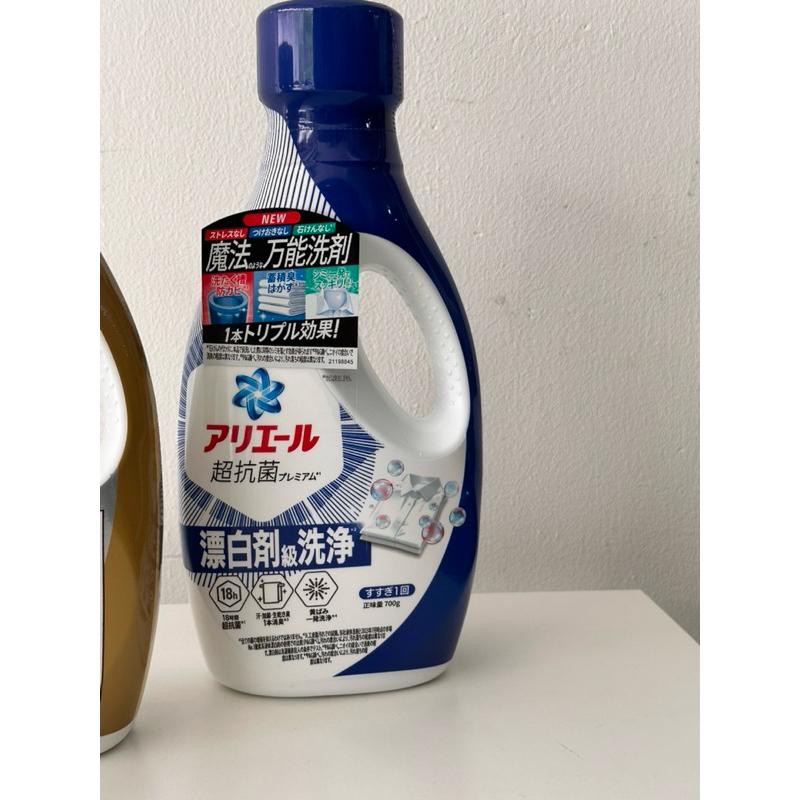 【FHICS】日本P&G ARIEL 超濃縮洗衣精-藍色淨白(720g) 抗菌 洗衣精 ariel洗衣精 多種款式-細節圖4
