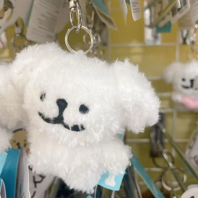 【FHICS】現貨 韓國Maltese 小狗 新款吊飾 畢業送禮 閨蜜 鑰匙圈 掛飾 造形吊飾 狗狗吊飾 馬爾濟斯 小狗-細節圖6