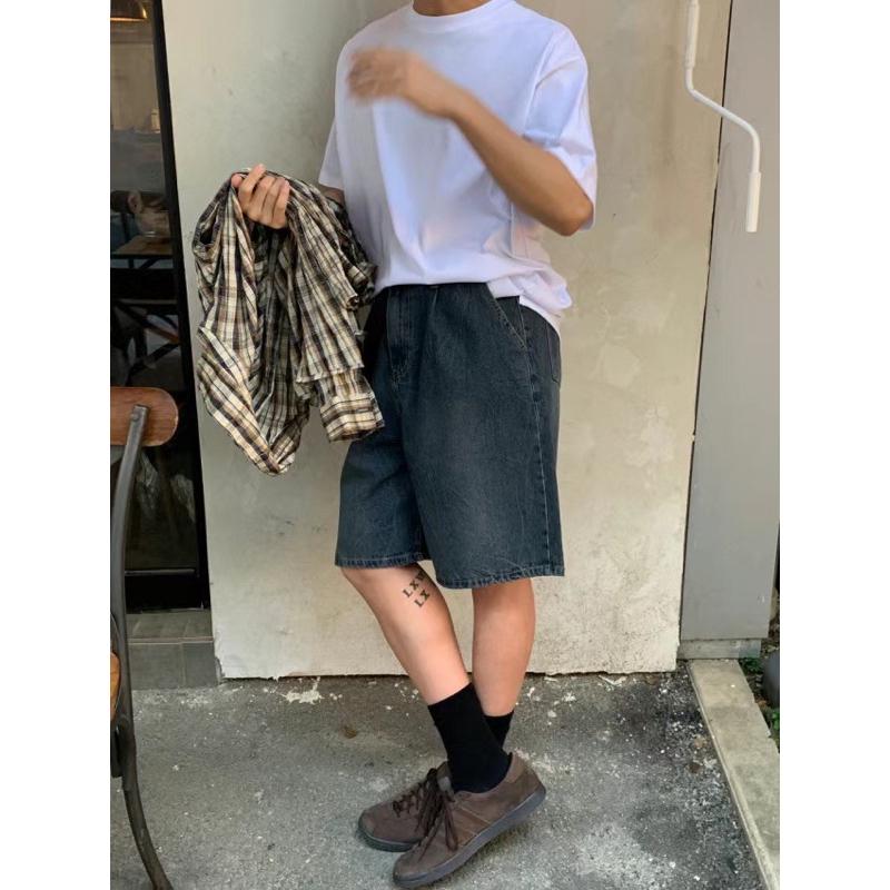 【FHICS】現貨 正韓服飾25s春夏款 🔥牛仔短褲 牛仔褲 夏季短褲 y2k-細節圖4