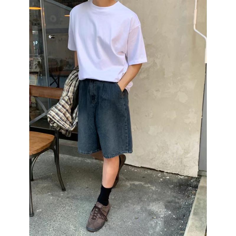【FHICS】現貨 正韓服飾25s春夏款 🔥牛仔短褲 牛仔褲 夏季短褲 y2k-細節圖5