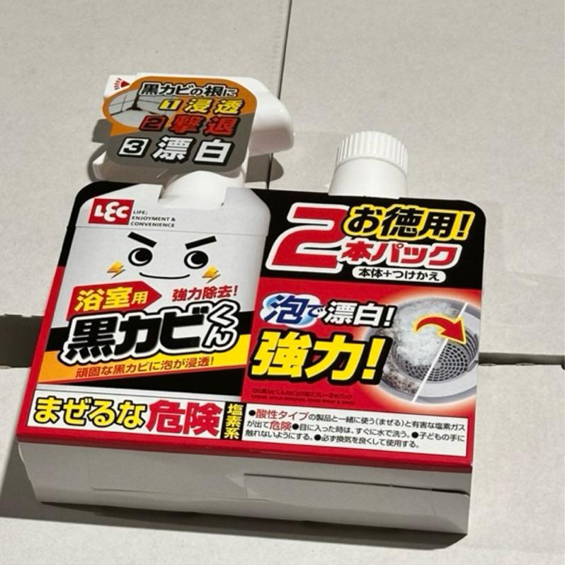 【FHICS】現貨 日本 LEC 激落君 黑霉君強力除霉泡泡噴劑400m 補充、組合一起 除霉-細節圖2