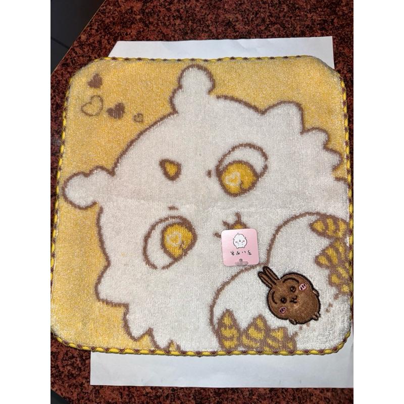 【FHICS】日本正版 吉伊卡哇 Chiikawa 那孩子 100% 純棉 手帕 方巾 烏薩奇 兔兔-細節圖2