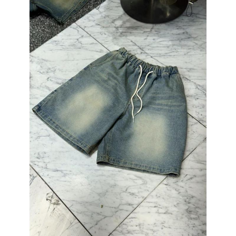 【FHICS】現貨 正韓服飾25s春夏款 🔥牛仔短褲 寬褲 韓系 流行 襯衫 百搭 短褲-細節圖4