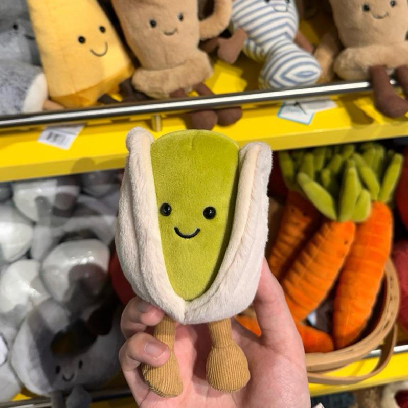 現貨 保證正版 歐洲代購 有購證 防塵袋 Jellycat 可頌 兔兔 咖啡豆 法棍 開心果 吊飾 娃娃 歐洲 加拿大-細節圖6