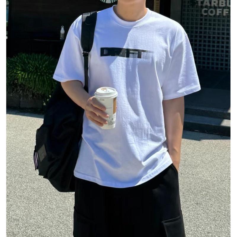 【FHICS】現貨 正韓服飾25s春夏款 🔥drift 韓系 簡約 質感 短袖 短袖T恤 男裝-細節圖2