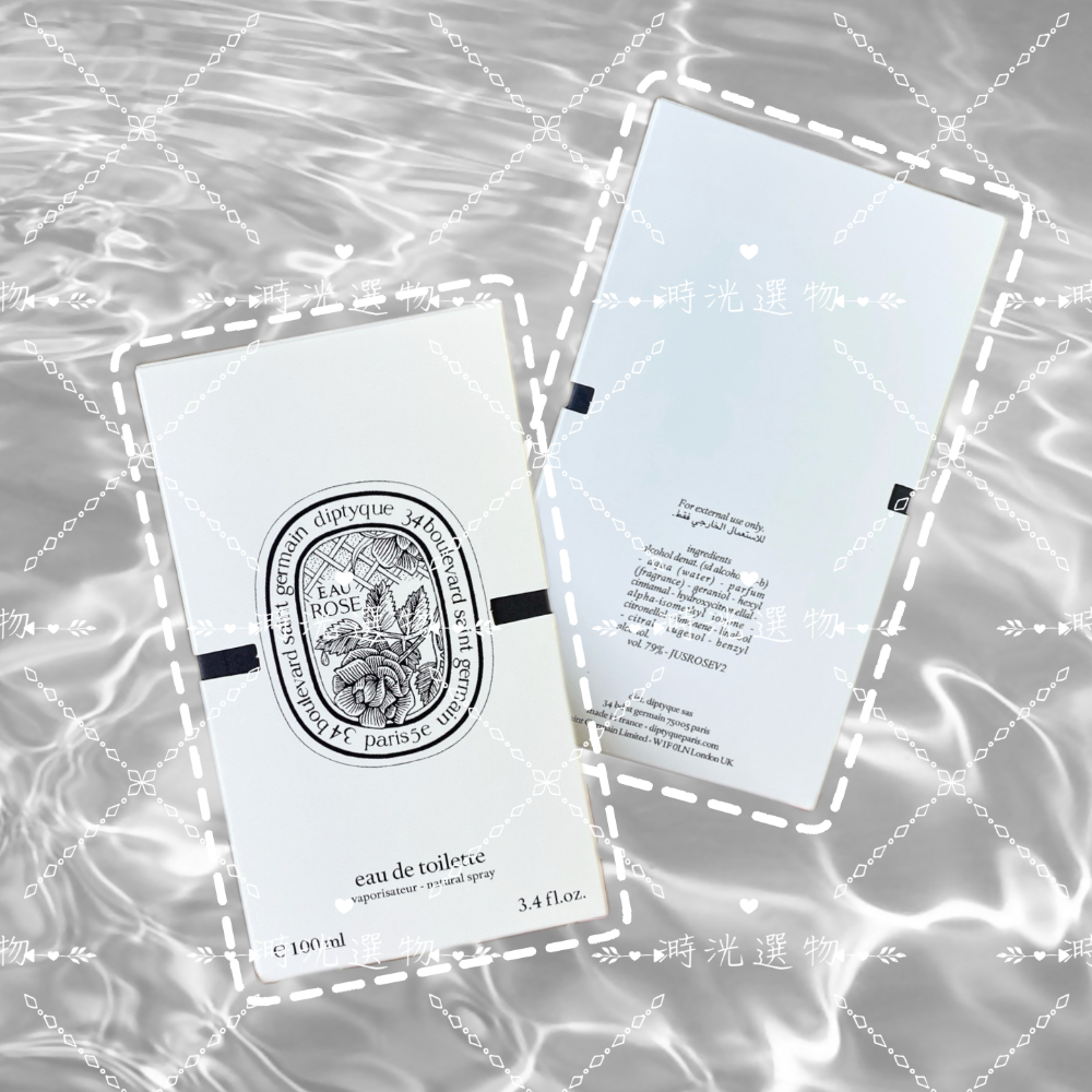 代購 現貨 Diptyque Eau Rose 玫瑰之水淡香水100ml EDT女香 香水-細節圖3