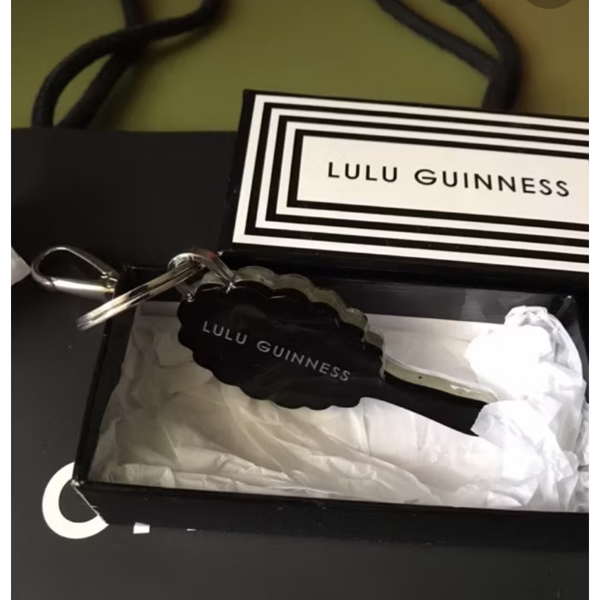 LULU GUINNESS 小鏡子吊飾-細節圖2