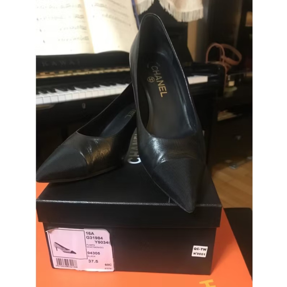 CHANEL中跟鞋-細節圖6