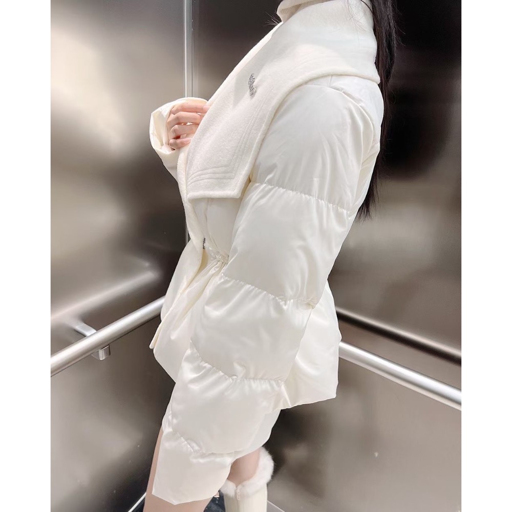 正韓商品預購✨大翻領羽絨外-細節圖6