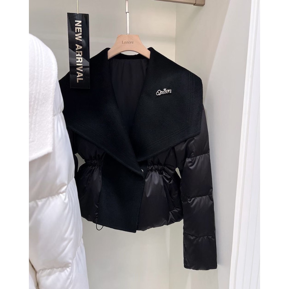 正韓商品預購✨大翻領羽絨外-規格圖10