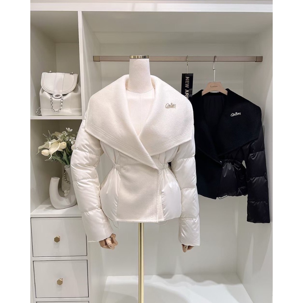 正韓商品預購✨大翻領羽絨外-規格圖10