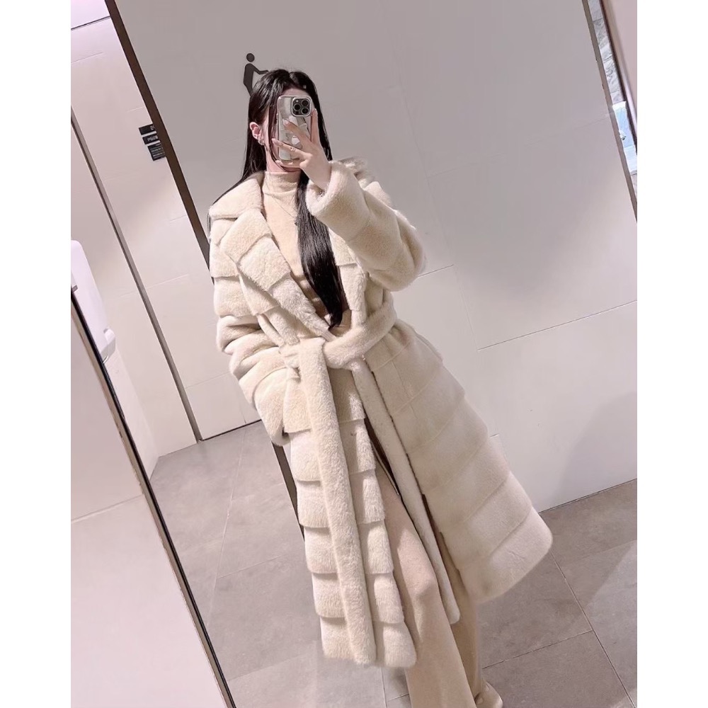 正韓國✨毛茸茸的性感大衣🧥-細節圖2