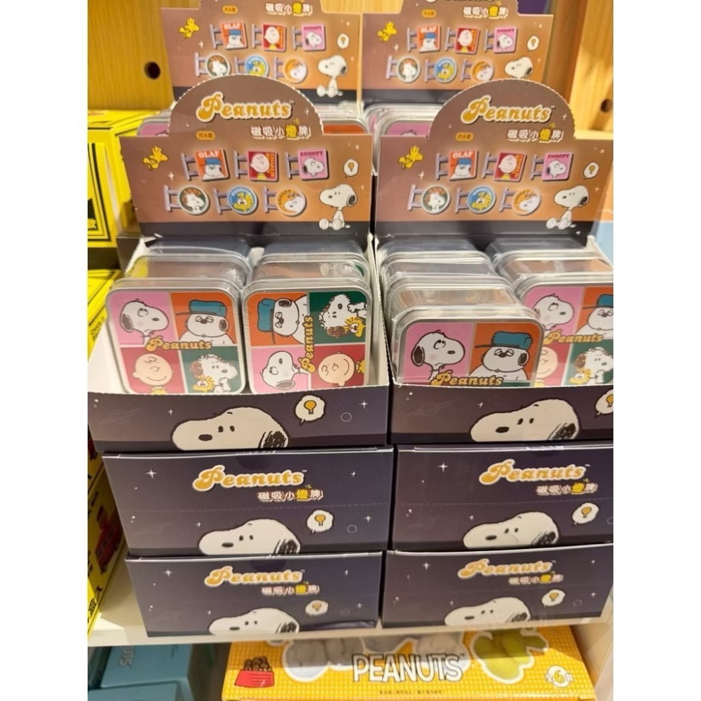 【現貨】 正版 SNOOPY 磁吸燈牌盲盒 隨機款式-細節圖2