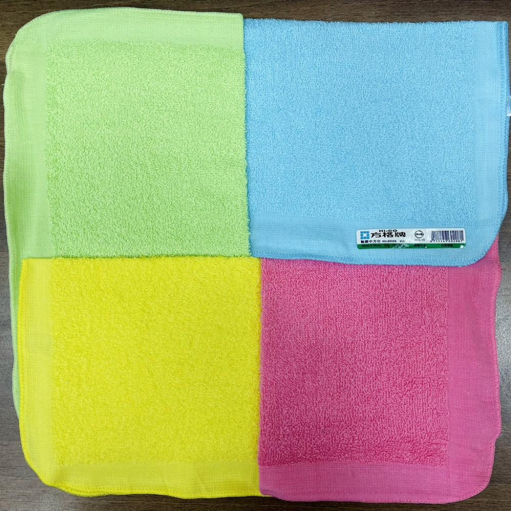 台灣製 方巾 檢驗合格 素色純棉毛巾 艷麗中方巾 毛巾 含發票 (廟會 陣頭 美容美髮 擦拭巾)桌 小紅書同款 生日禮物-細節圖8