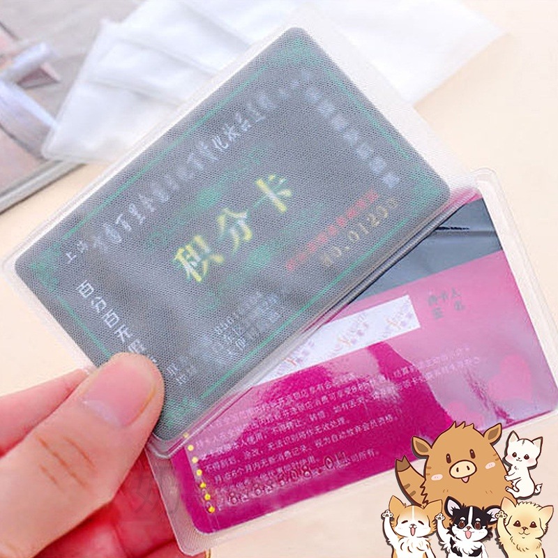 身份證套 證件套 證件卡套 保護套 健保卡 悠遊卡套 套 信用卡套 證件套 PVC證件卡套 牌套  小紅書同款 生日禮物-細節圖6