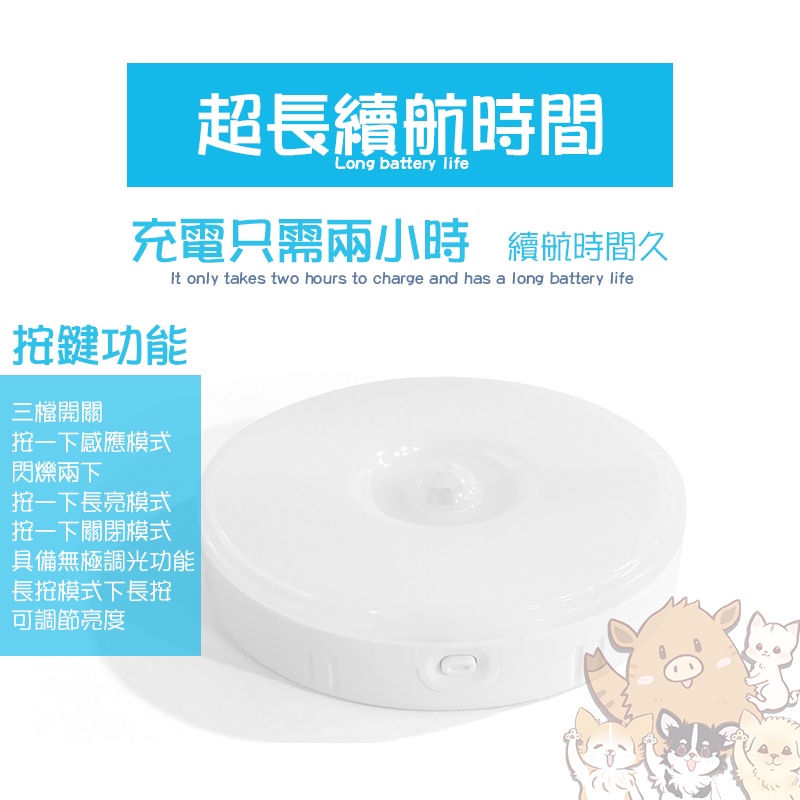 🔥升級版10顆LED🔥感應燈 強磁吸附感應燈 人體感應燈 感應小夜燈 USB充電 玄關燈 櫥櫃 小紅書同款 生日禮物-細節圖8