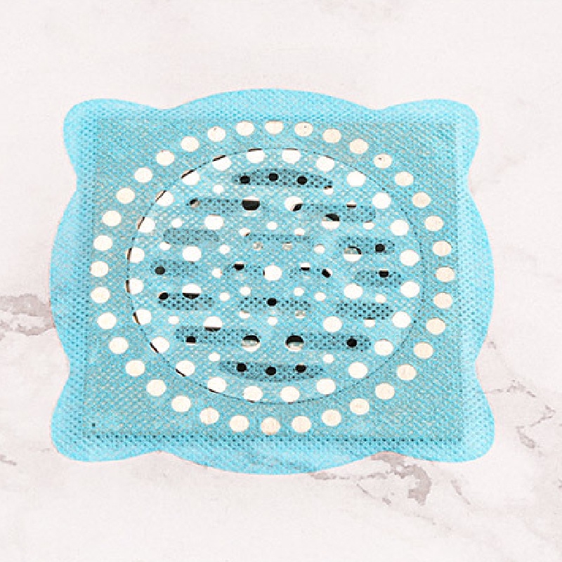 一次性毛髮過濾網 排水孔貼 排水孔濾網 下水道防堵 濾網 頭髮濾網 拋棄式地漏貼 地漏貼 一次性  小紅書同款 生日禮物-細節圖2