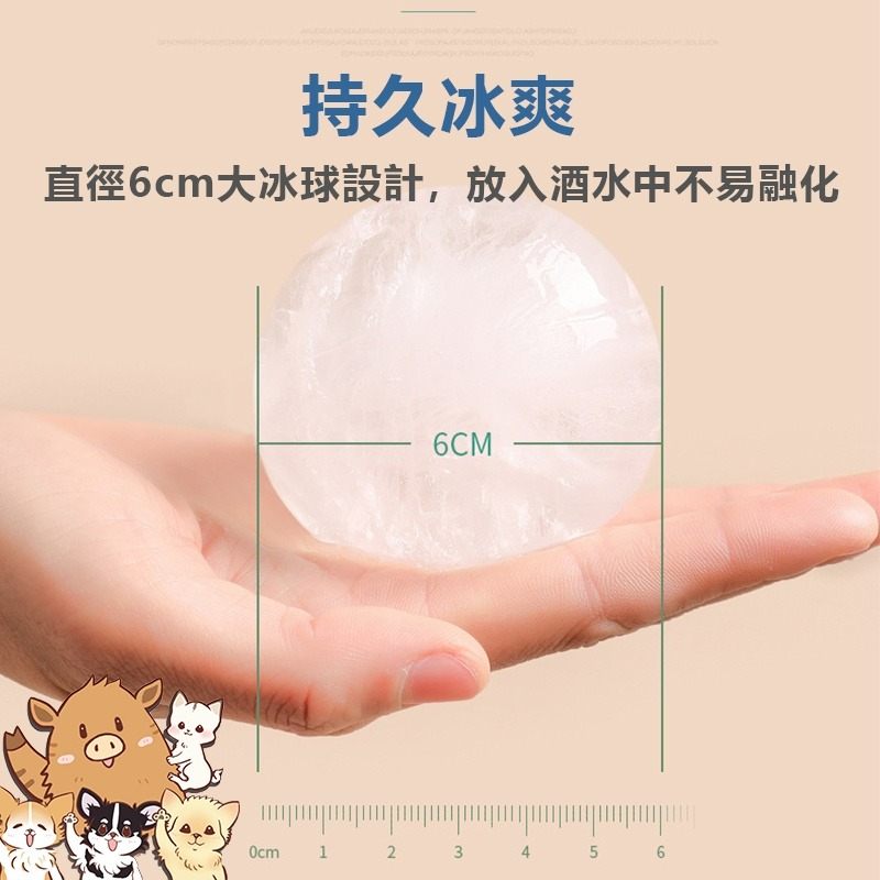 【食品級大冰球製冰模具】 威士忌冰球模具 冰塊 冰球模具 冰模 冰球製冰盒 冰球 冰棒盒 冰塊模型 小紅書同款 生日禮物-細節圖3