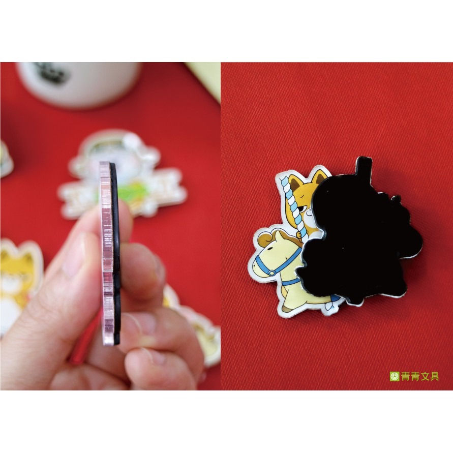 創意磁鐵 好想兔 強力磁鐵 強磁 磁扣 可愛磁鐵 辦公 辦公室小物 冰箱磁吸 教學 白板 貨架 冰 小紅書同款 生日禮物-細節圖5